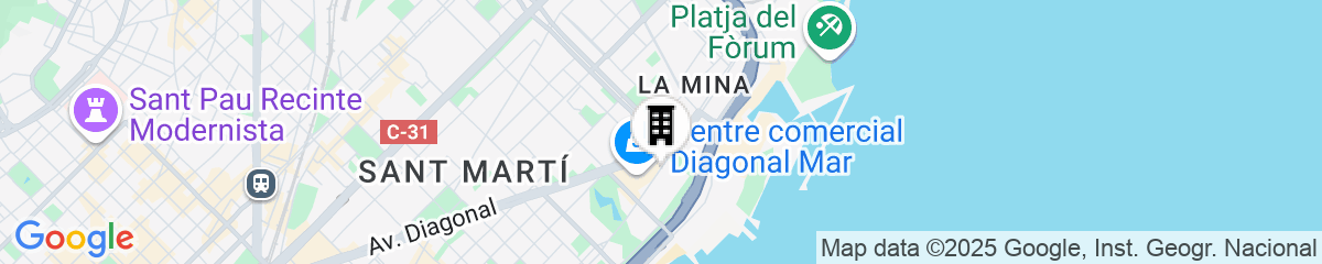 Map for AC Hotel Barcelona Fórum by Marriott