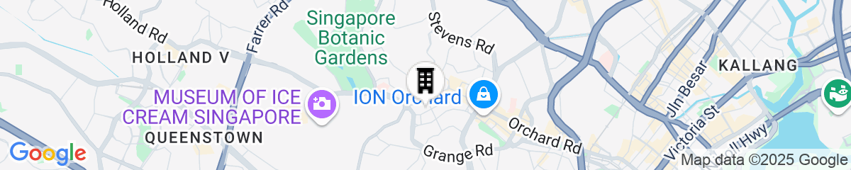 Map for Conrad Singapore Orchard