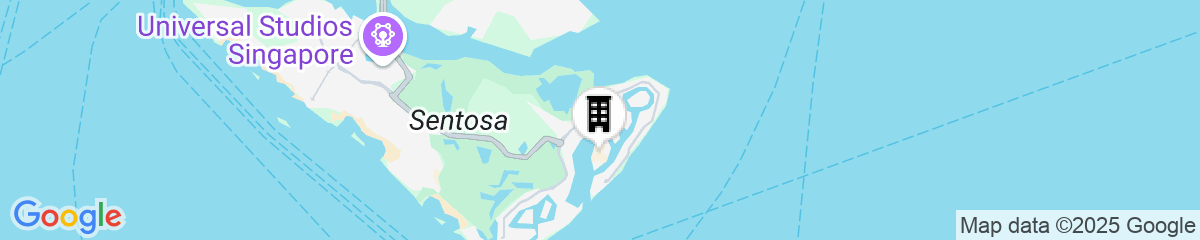 Map for W Singapore - Sentosa Cove