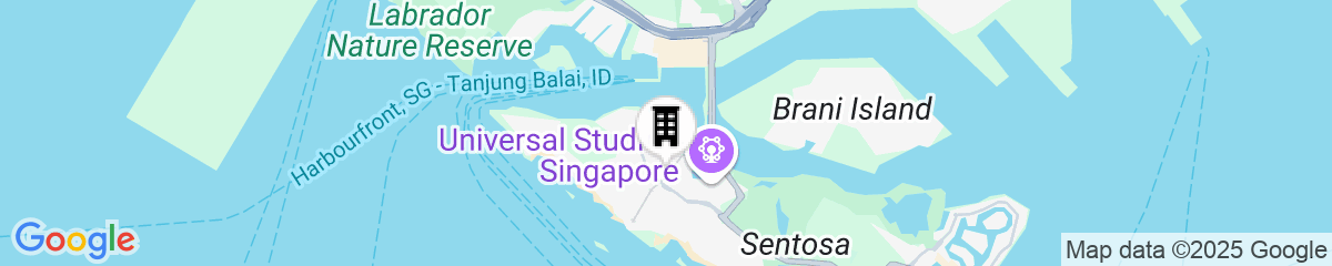 Map for Resorts World Sentosa - Equarius Villas