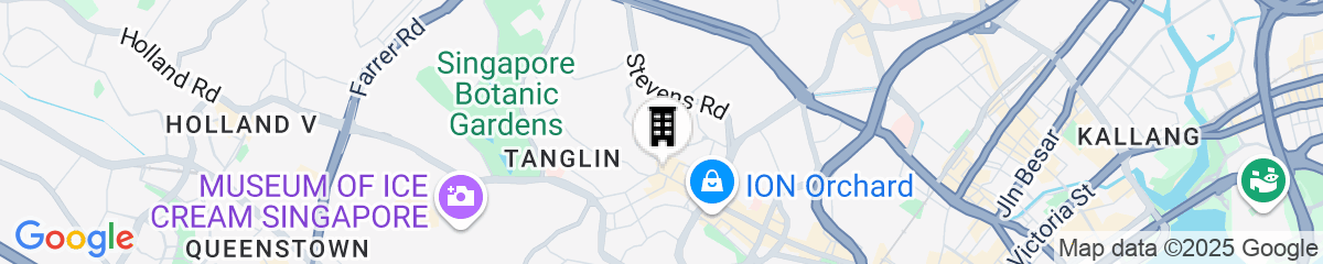 Map for Orchard Hotel Singapore