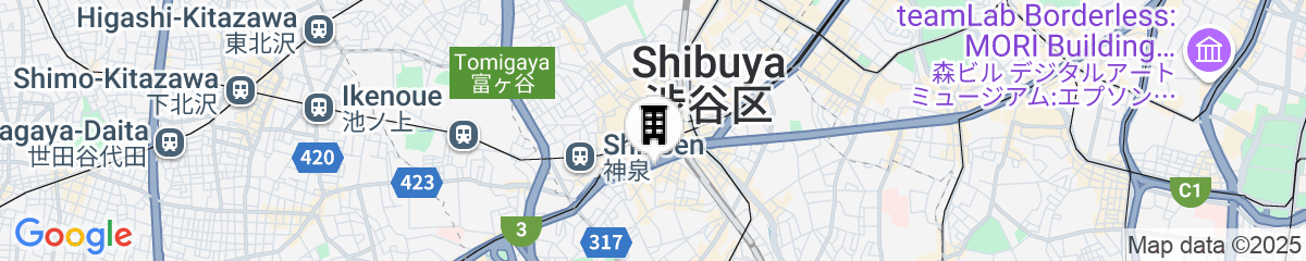 Map for Cerulean Tower Tokyu Hotel