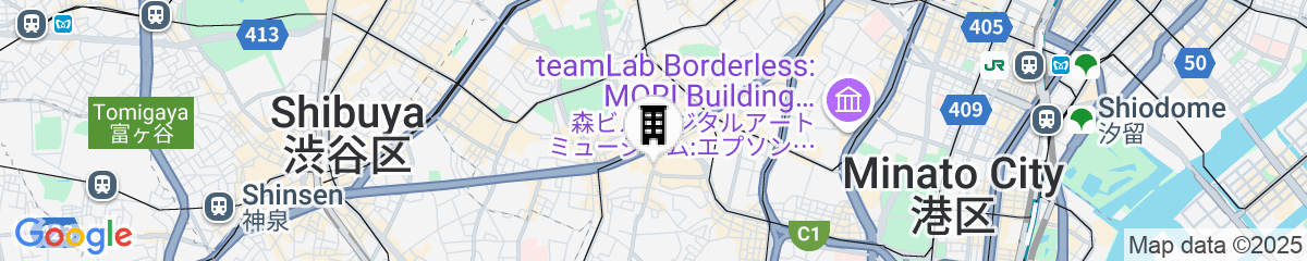 Map for Grand Hyatt Tokyo