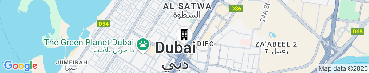 Map for Shangri-La Dubai