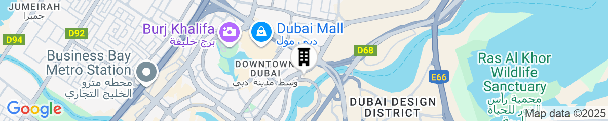 Map for Hotel Indigo Dubai Downtown by IHG