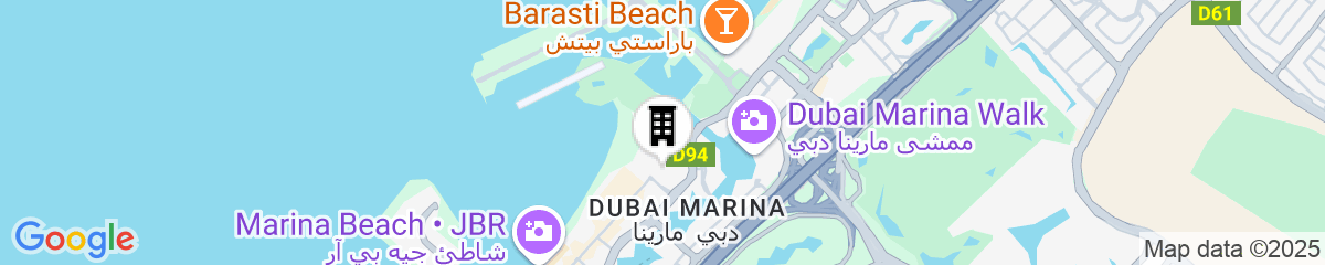 Map for Le Royal Meridien Beach Resort And Spa