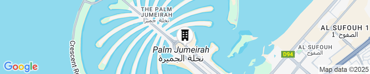 Map for The St. Regis Dubai, The Palm