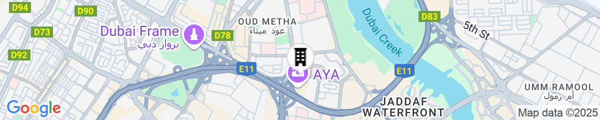 Map for Sofitel Dubai The Obelisk