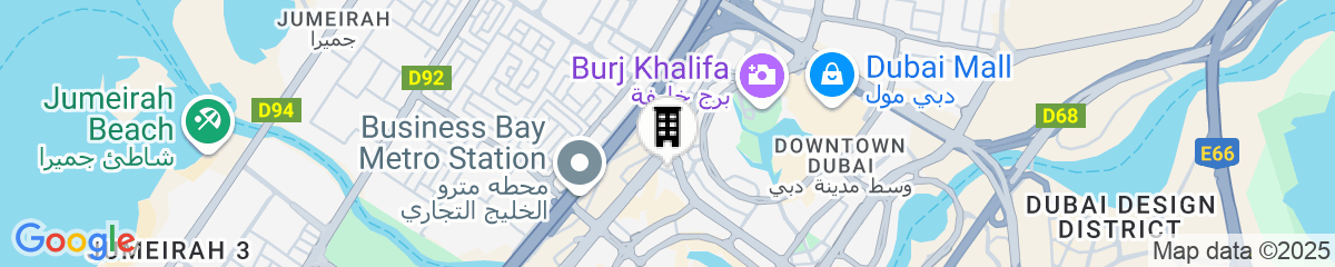 Map for Taj Dubai