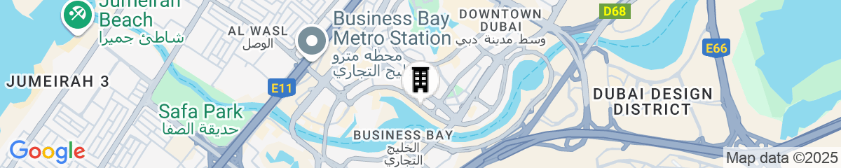 Map for The St. Regis Downtown, Dubai