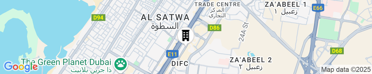 Map for The Ritz-Carlton Executive Residences