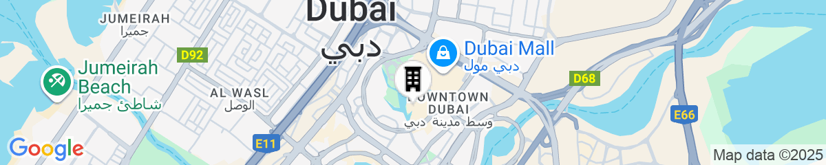 Map for Palace Downtown