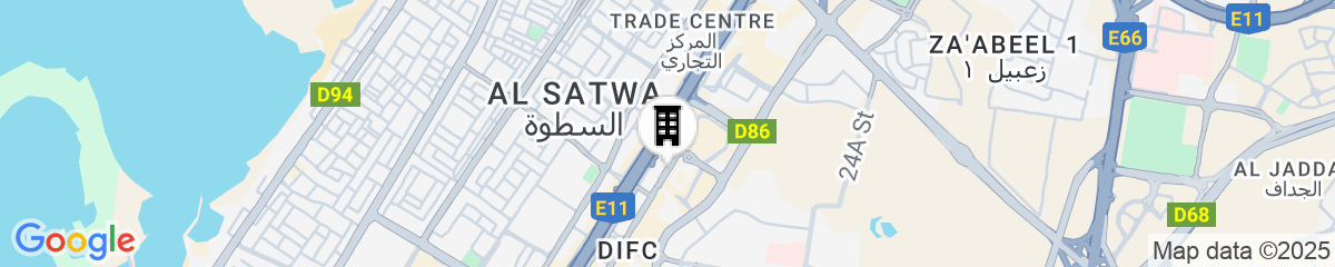 Map for Four Seasons Hotel Dubai International Financial Centre
