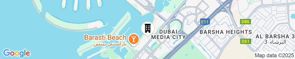 Map for One&Only Royal Mirage