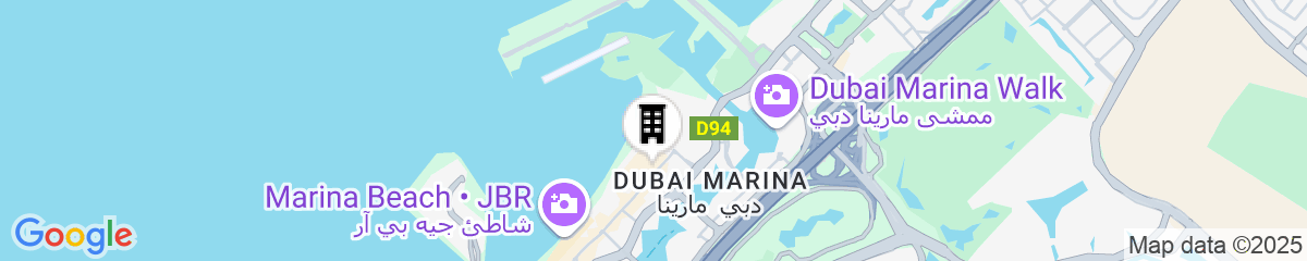 Map for The Ritz-Carlton, Dubai