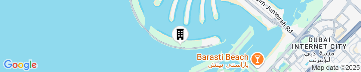 Map for Jumeirah Zabeel Saray Dubai