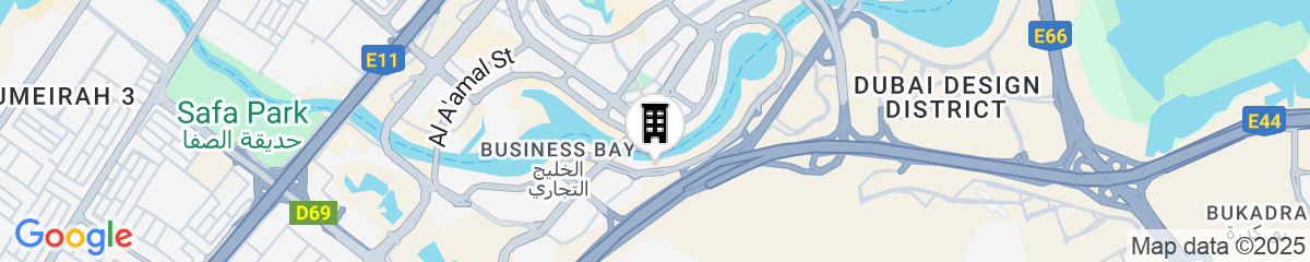 Map for Hyde Hotel Dubai