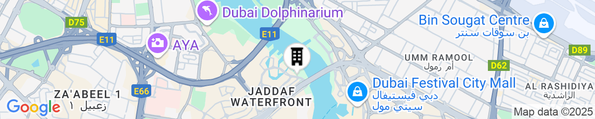 Map for Palazzo Versace Dubai