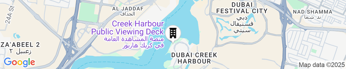 Map for Address Creek Harbour