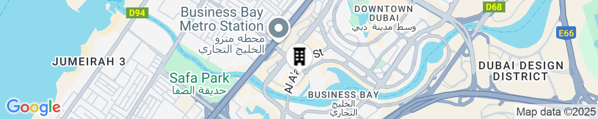 Map for Anantara Downtown Dubai Hotel