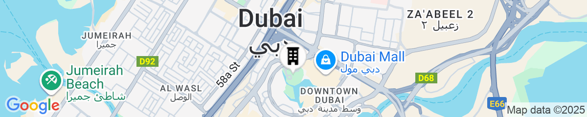 Map for Armani Hotel Dubai, Burj Khalifa