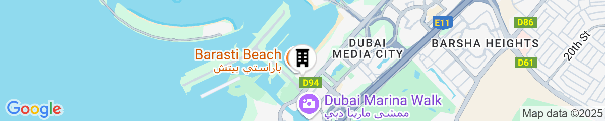 Map for W Dubai - Mina Seyahi