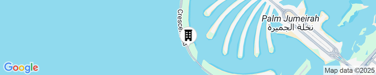 Map for W Dubai - The Palm