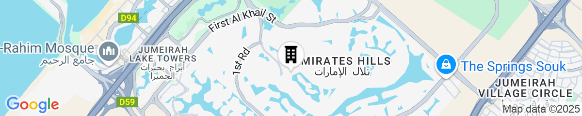 Map for Address Montgomerie