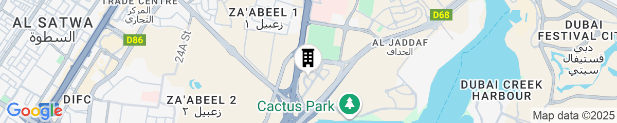 Map for Marriott Executive Apartments Al Jaddaf, Dubai
