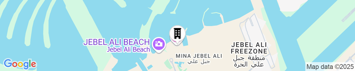 Map for JA Lake View Hotel, Dubai