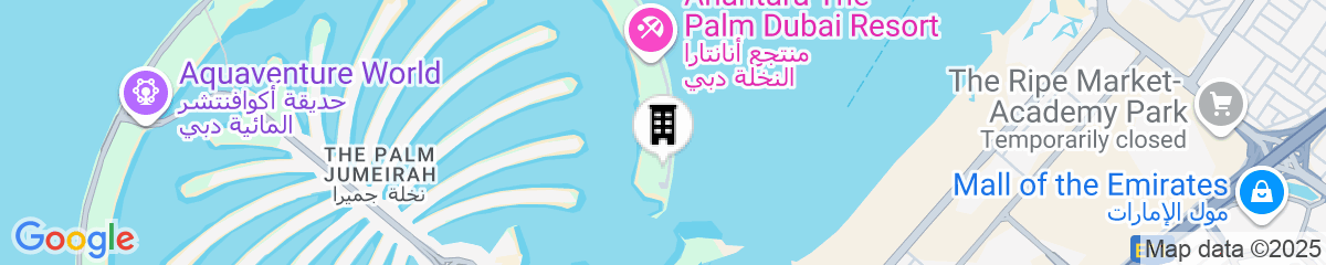 Map for Rixos The Palm Hotel & Suites