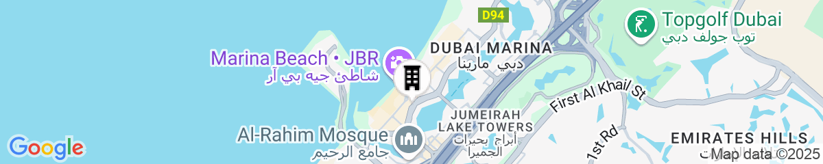 Map for Sofitel Dubai Jumeirah Beach