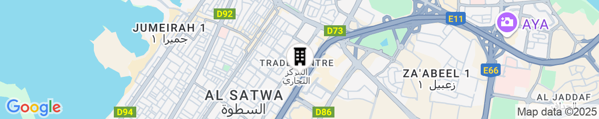 Map for voco Dubai by IHG