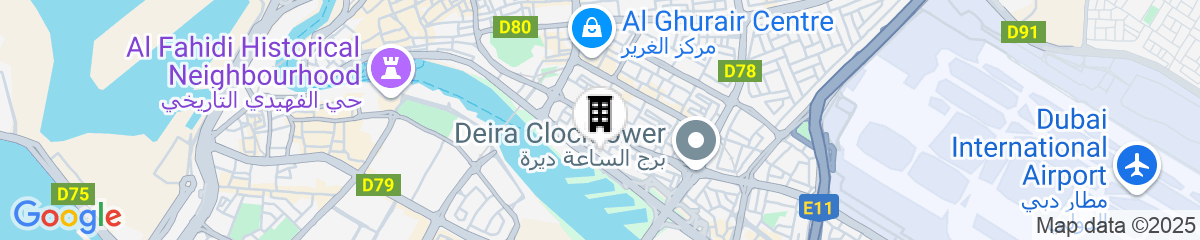 Map for Golden Sands-Dubai Creek