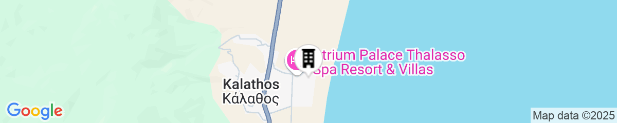 Map for Atrium Palace Thalasso Spa Resort & Villas