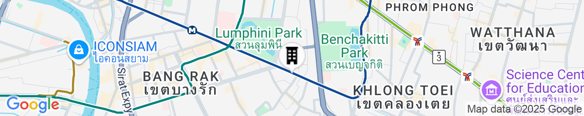 Map for Grande Centre Point Lumphini Bangkok