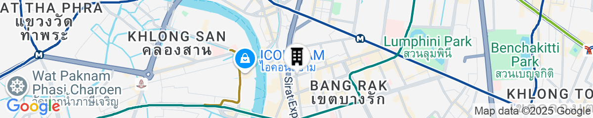 Map for Grande Centre Point Surawong Bangkok