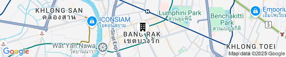 Map for The Standard, Bangkok Mahanakhon