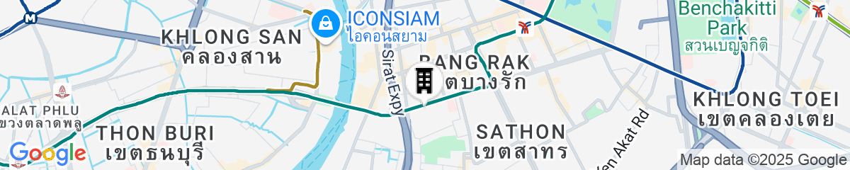 Map for Eastin Grand Hotel Sathorn Bangkok