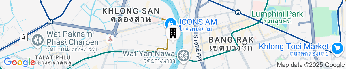 Map for The Peninsula Bangkok