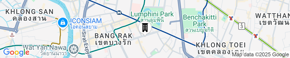 Map for COMO Metropolitan Bangkok