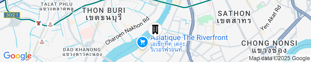 Map for The Salil Hotel Riverside Bangkok