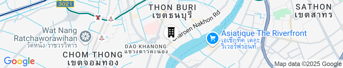 Map for Avani+ Riverside Bangkok Hotel