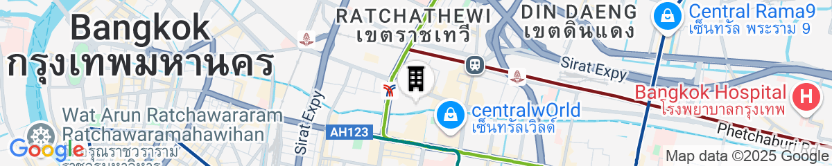 Map for Chatrium Grand Bangkok
