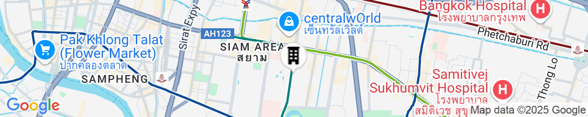 Map for The St. Regis Bangkok