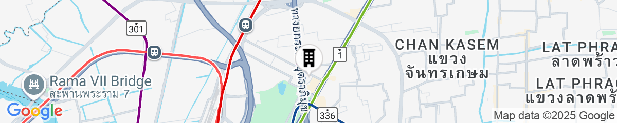 Map for Centara Grand at Central Plaza Ladprao Bangkok