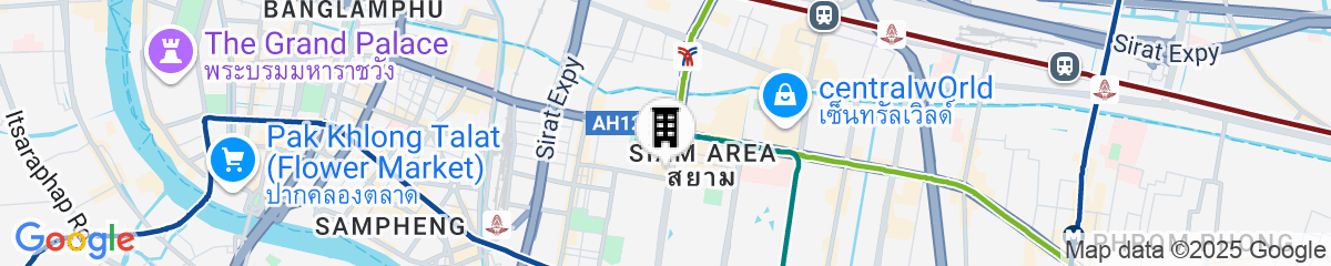 Map for Pathumwan Princess Hotel