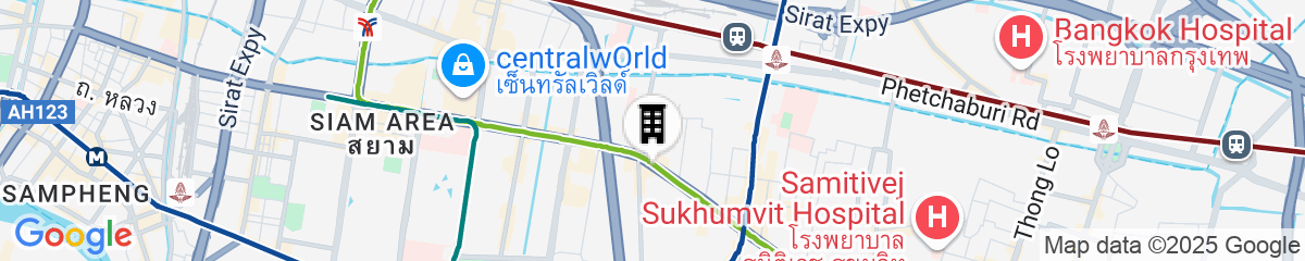 Map for The Landmark Bangkok