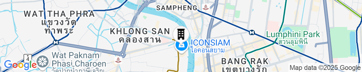 Map for Millennium Hilton Bangkok