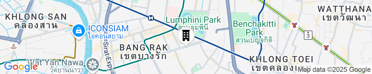 Map for Banyan Tree Bangkok
